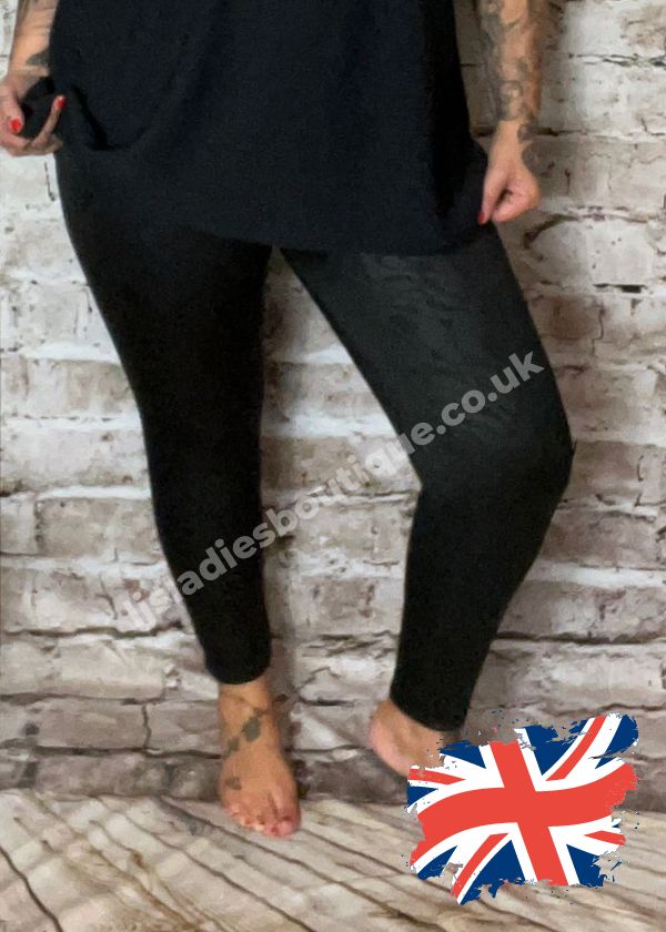 Black Faux-leather flared leggings | Norma Kamali | MATCHES UK